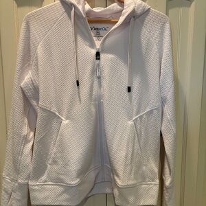 NWT IBKUL size L Popcorn zip hoody jacket